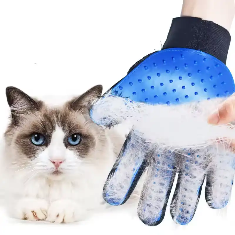 Cat Glove Cat Grooming Glove Pet Brush Glove for Cat Dog Hair Remove Brush Dog Deshedding Cleaning Combs